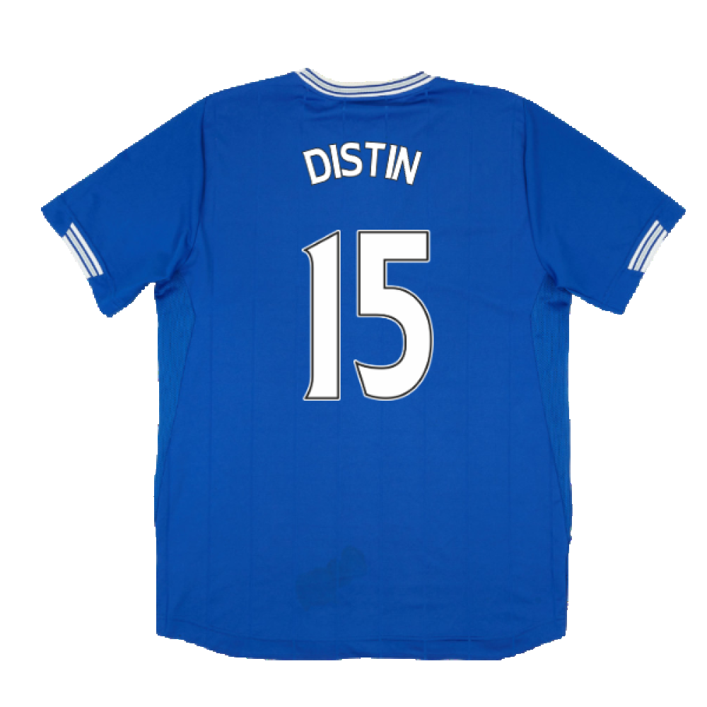 Everton 2009-10 Home Shirt (XL) (Good) (Distin 15)_1