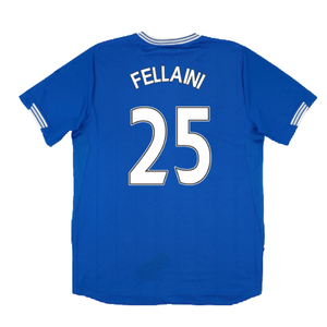 Everton 2009-10 Home Shirt (M) (Excellent) (Fellaini 25)_1