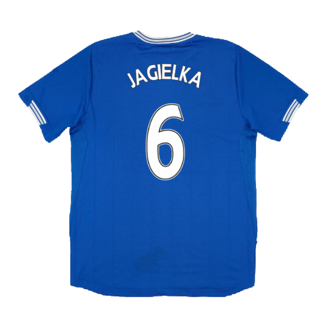 Everton 2009-10 Home Shirt (XL) (Good) (Jagielka 6)_1
