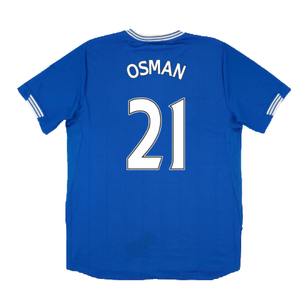 Everton 2009-10 Home Shirt (M) (Excellent) (Osman 21)_1