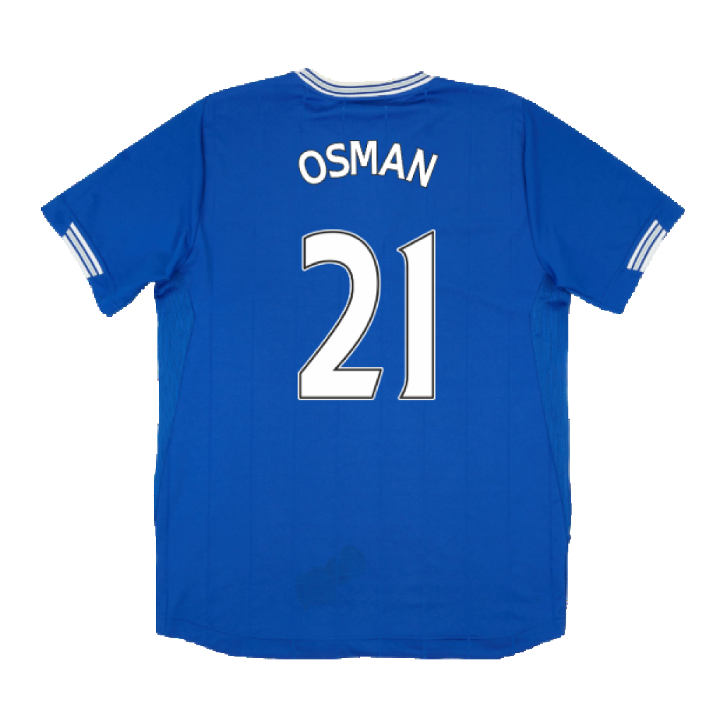 Everton 2009-10 Home Shirt (XL) (Good) (Osman 21)_1