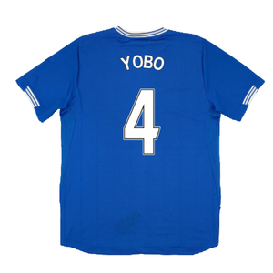 Everton 2009-10 Home Shirt (M) (Excellent) (Yobo 4)_1