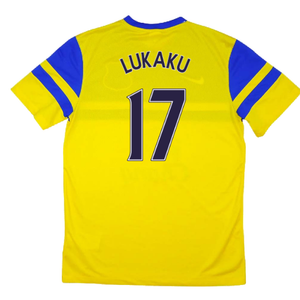 Everton 2013-14 Away Shirt (M) (Excellent) (Lukaku 17)_1