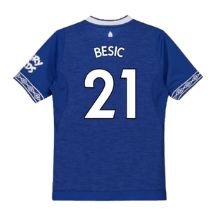 Everton 2018-19 Home Shirt (S) (Excellent) (Besic 21)_1