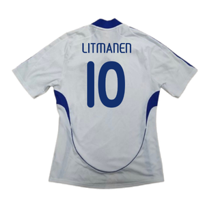 Finland 2008-09 Home Shirt (S) (Very Good) (LITMANEN 10)_1