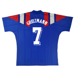 France 1992-94 Home Shirt (S) (Excellent) (GRIEZMANN 7)_1