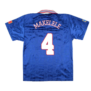 France 1996-98 Home Shirt (M) (Excellent) (MAKELELE 4)_1