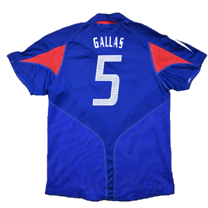 France 2004-06 Home Shirt (L) (Mint) (Gallas 5)_1