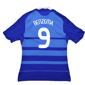 France 2008-09 Home Shirt (Very Good) (Benzema 9)_1