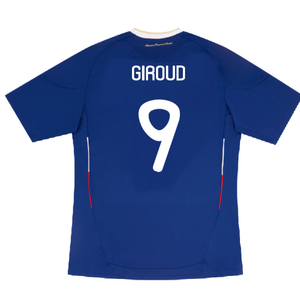 France 2010-11 Home Shirt (L) (Good) (GIROUD 9)_1