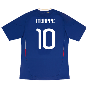 France 2010-11 Home Shirt (L) (Good) (MBAPPE 10)_1