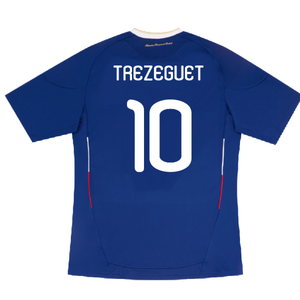 France 2010-11 Home Shirt (L) (Very Good) (TREZEGUET 10)_1