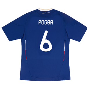 France 2010-2011 Home Shirt (L) (Excellent) (POGBA 6)_1