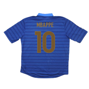 France 2012-13 Home Shirt (XL) (Excellent) (MBAPPE 10)_1