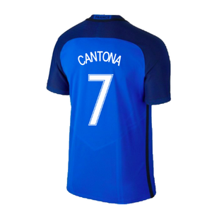 France 2016-17 Home Shirt (Good) (CANTONA 7)_1