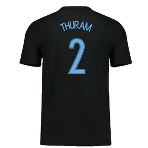 France 2017-18 Third Shirt (S) (Mint) (Thuram 2)_1