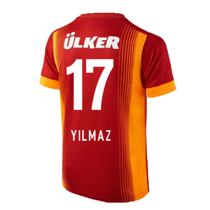 Galatasaray 2014-15 Home Shirt ((Excellent) S) (Y?lmaz 17)_2