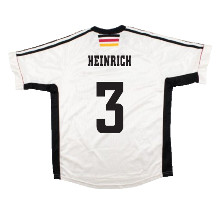 Germany 1998-00 Home Shirt (Excellent) (Heinrich 3)