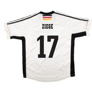 Germany 1998-00 Home Shirt (Excellent) (Ziege 17)_1