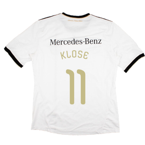 Germany 2010-11 Home Shirt with Mercedes Sponsor (XL) (KLOSE 11) (Good)_1