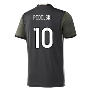 Germany 2015-16 Away Shirt (M) (Excellent) (Podolski 10)_1