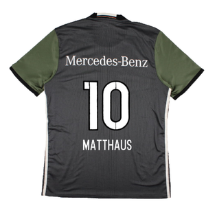 Germany 2016-17 Away Match Issue Shirt (L) (Excellent) (Matthaus 10)_1