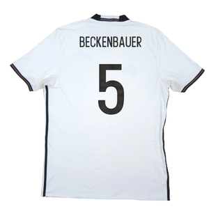 Germany 2016-17 Home Shirt (Very Good) (Beckenbauer 5)_1