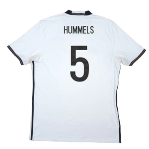 Germany 2016-17 Home Shirt (L) (Good) (Hummels 5)_1