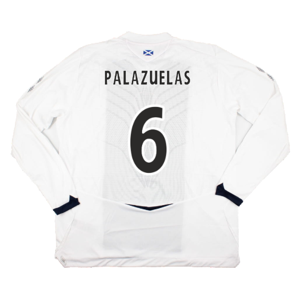Hearts 2008-09 Long Sleeve Away Shirt (XXL) (Palazuelas 6) (Mint)_1