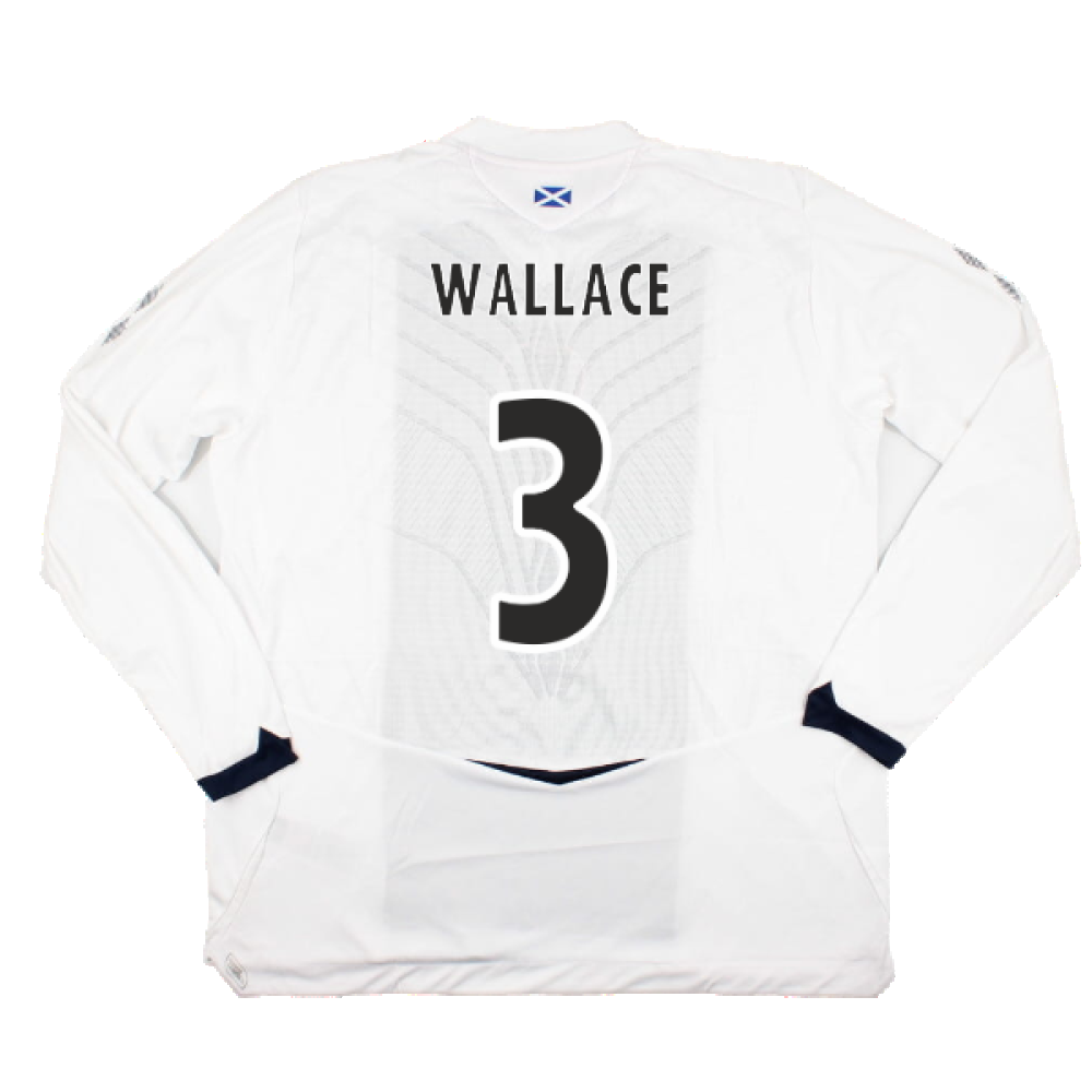 Hearts 2008-09 Long Sleeve Away Shirt (XXL) (Wallace 3) (Mint)_1