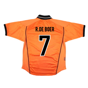 Holland 1998-1999 Home Shirt (M) (Good) (R.De Boer 7)_1