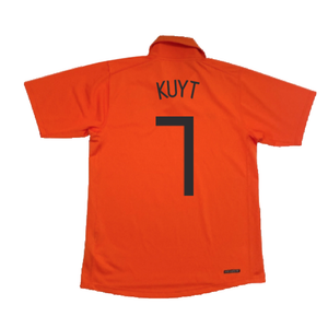 Holland 2006-08 Home Shirt (S) (Excellent) (Kuyt 7)_1