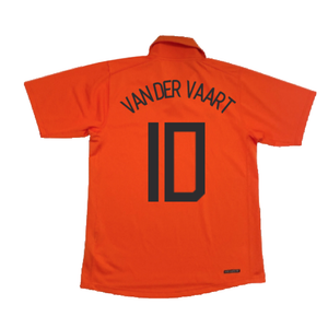 Holland 2006-08 Home Shirt (S) (Excellent) (Van Der Vaart 10)_1