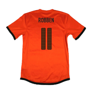 Holland 2012-14 Home Shirt (M) (Mint) (Robben 11)_1