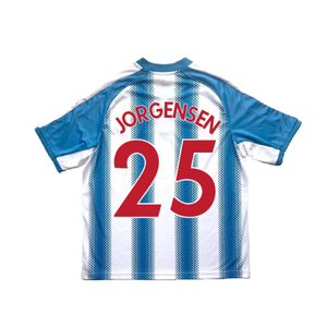 Huddersfield 2017-18 Home Shirt (Mint) (Jorgensen 25)_1