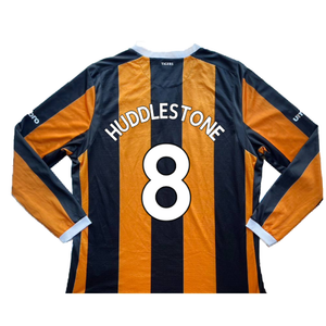 Hull City 2016-17 Long Sleeve Home Shirt (XXL) (Huddlestone 8) (Excellent)_1