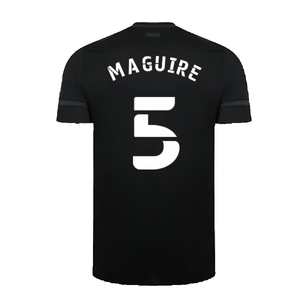 Hull City 2021-22 Away Shirt (Sponsorless) (S) (Maguire 5) (Excellent)_1