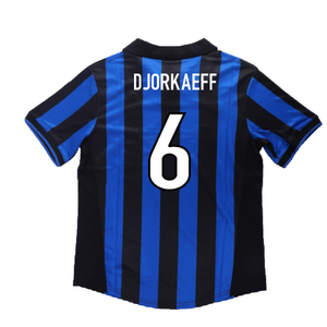 Inter Milan 1998-1999 Home Shirt (XL) (Very Good) (Djorkaeff 6)_1