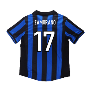 Inter Milan 1998-1999 Home Shirt (XL) (Very Good) (Zamorano 17)_1