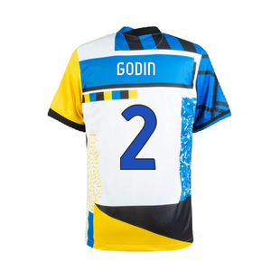 Inter Milan 2020-21 Fourth Shirt (L) (GODIN 2) (Excellent)_1