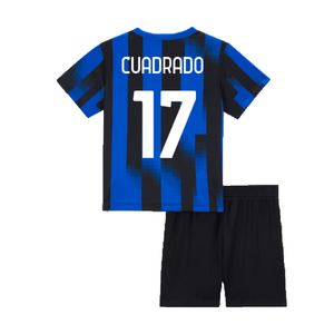 Inter Milan 2023-24 Home Mini Kit (XS Boys) (Cuadrado 17) (Excellent)_1