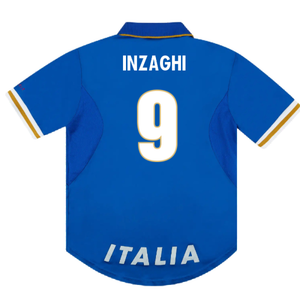 Italy 1996-97 Home Shirt (L) (Excellent) (INZAGHI 9)_1