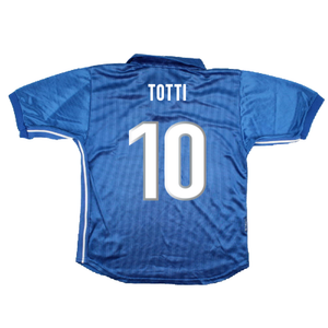 Italy 1998-99 Home Shirt (XL Boys) (Very Good) (Totti 10)_1