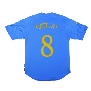 Italy 2004-06 Home Shirt (XL) (Fair) (Gattuso 8)_1