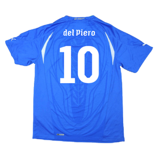 Italy 2010-11 Home Shirt (XL) (Very Good) (Del Piero 10)_1