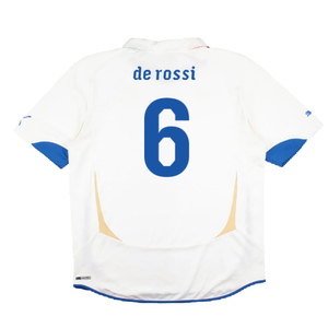 Italy 2010-12 Away Shirt (M) (Fair) (De Rossi 6)_1