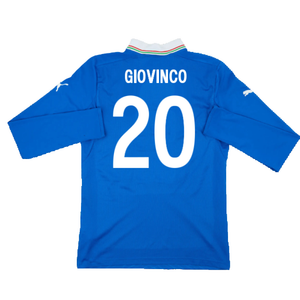 Italy 2012-13 Home Long Sleeve Shirt (S) (Fair) (Giovinco 20)_1