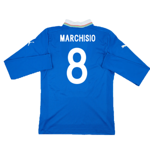 Italy 2012-13 Home Long Sleeve Shirt (S) (Fair) (Marchisio 8)_1