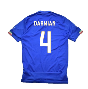 Italy 2014-16 Home Shirt (M) (Good) (Darmian 4)_1