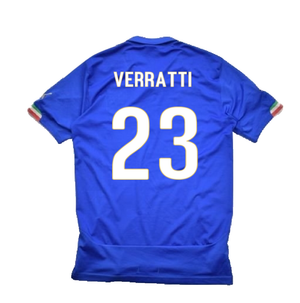 Italy 2014-16 Home Shirt (M) (Good) (Verratti 23)_1